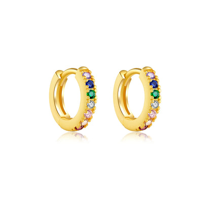 Color Pop Mini Hoops