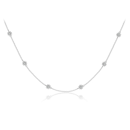 Blossom Charm CZ Choker
