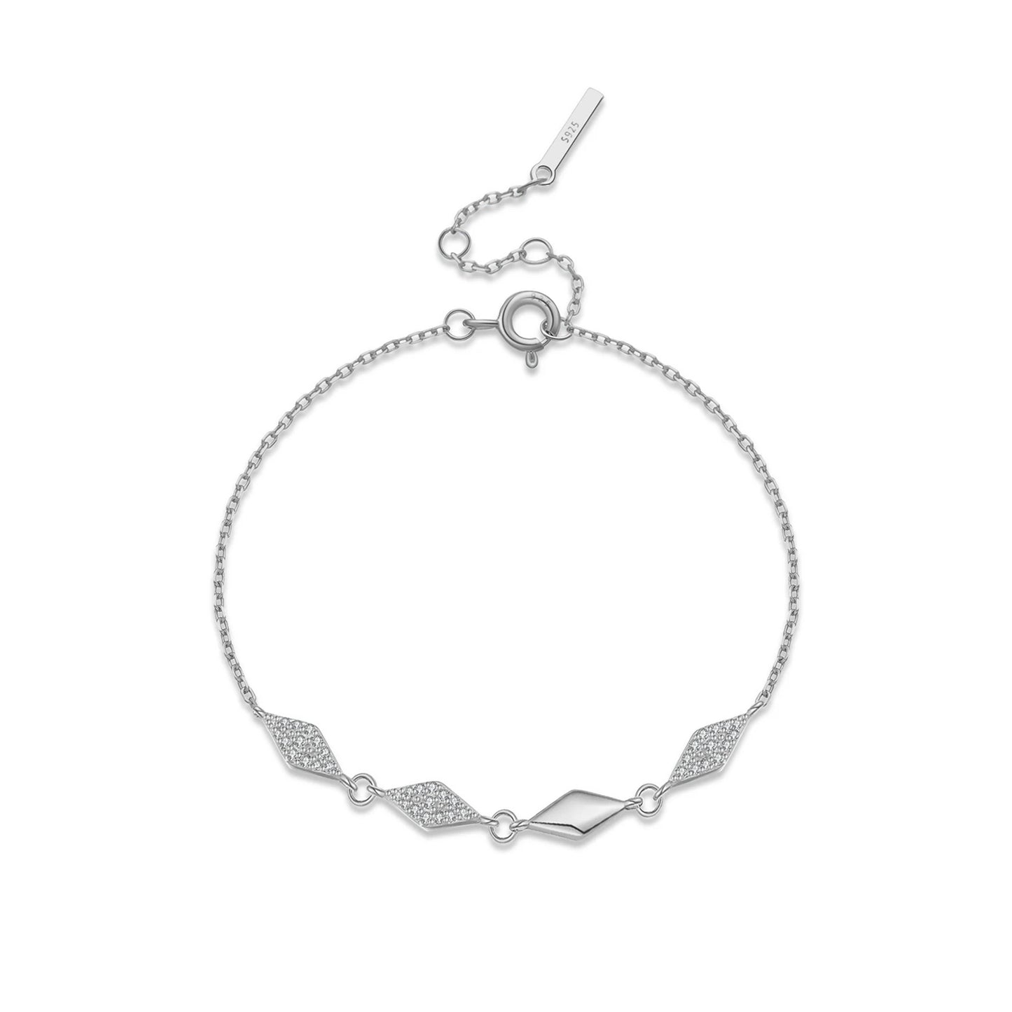 Radiant Rhombus Jewelry Set