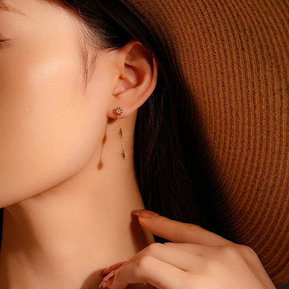 Eternal Bloom Drop Earrings