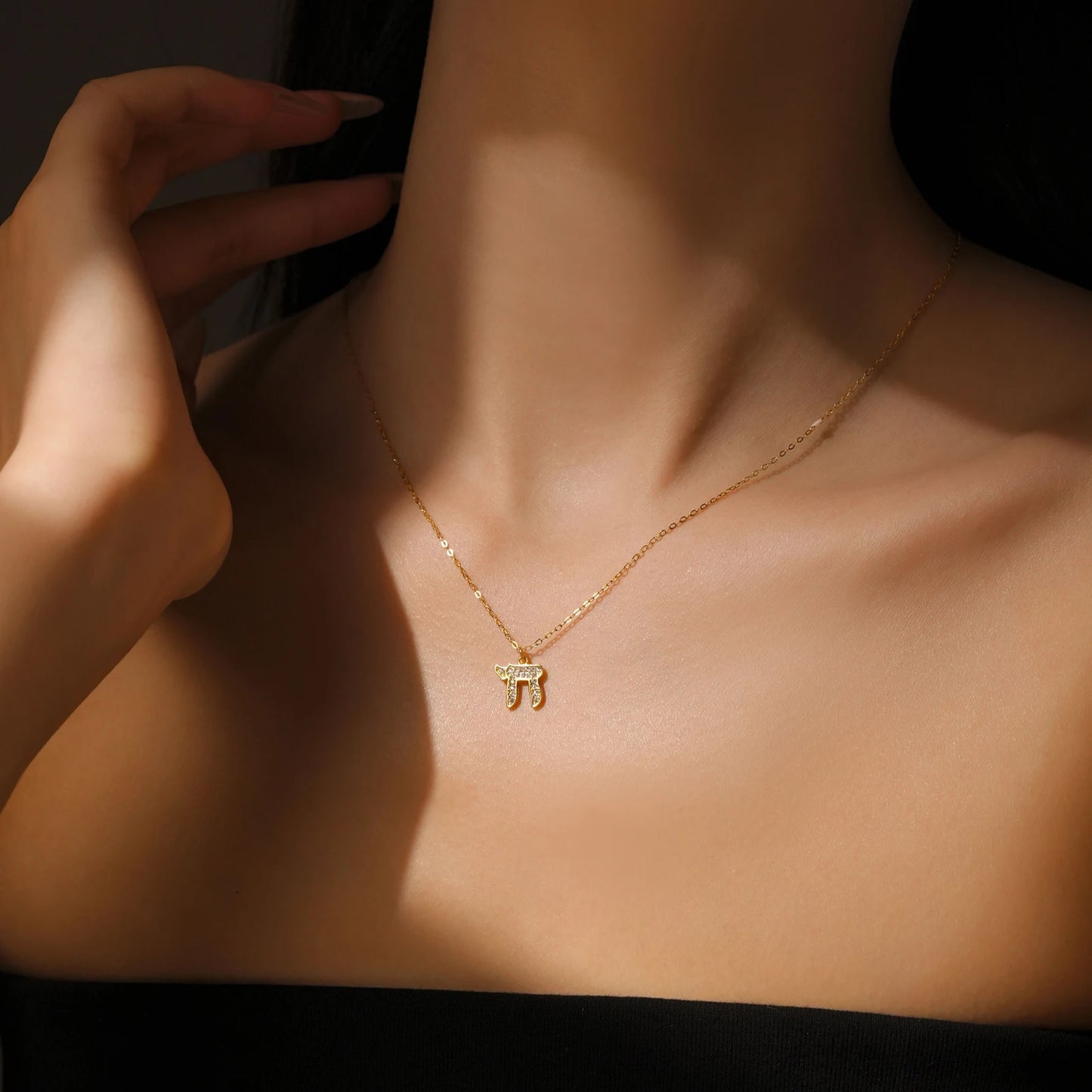 The Rebel Symbol Long Necklace