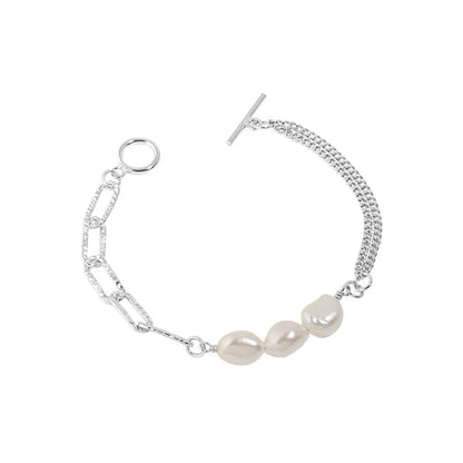 Celestial Pearl Charm Bracelet