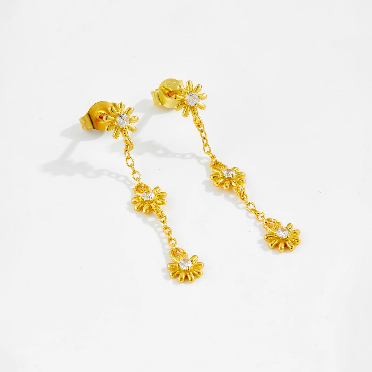 Eternal Bloom Drop Earrings