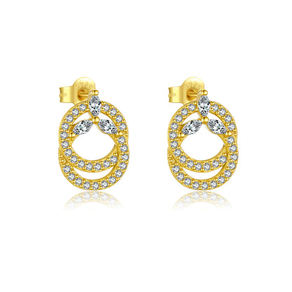 Radiant Layered Hoop Earrings