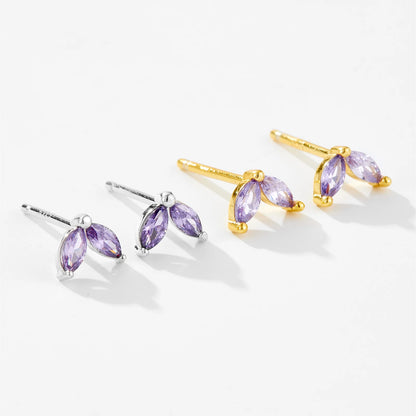 Aurora Oval Studs