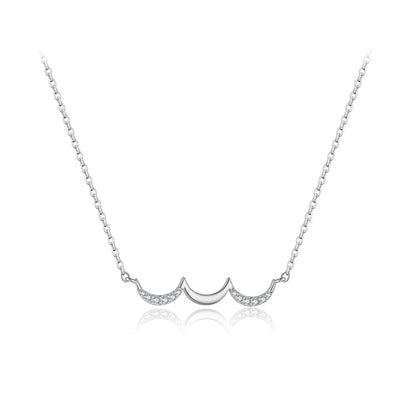 Celestial Crescent Necklace